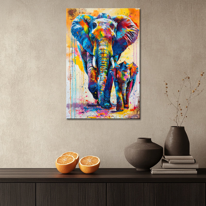 Elefant mit Kind