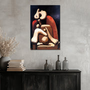 Frau im roten Sessel - Picasso