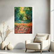 Das Unterholz im Wald von Saint-Germain - Monet