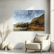 Flusslandschaft mit Reitern - Aelbert Cuyp