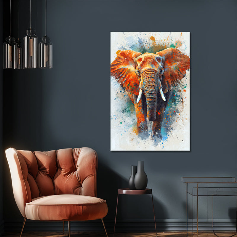 Elefant abstrakt