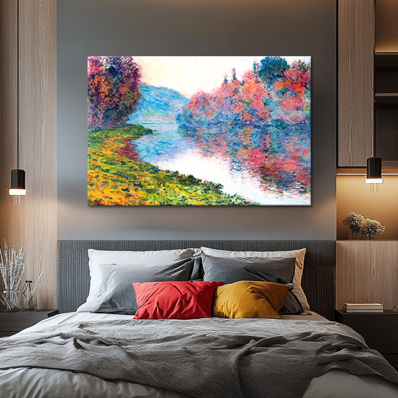 Seine-Ufer bei Jenfosse – Monet