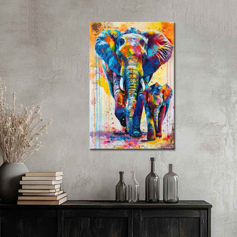 Elefant mit Kind