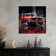 Mustang-Kunst