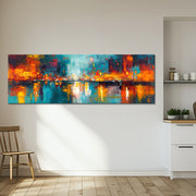Abstrakte Panoramakunst