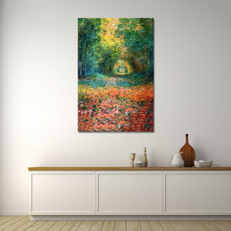 Das Unterholz im Wald von Saint-Germain - Monet