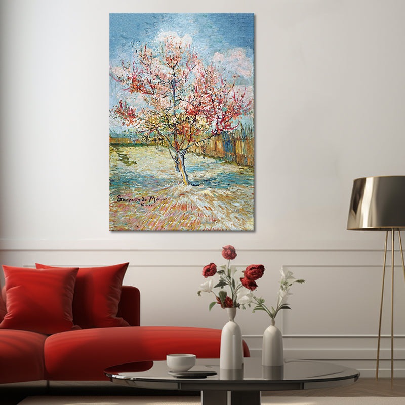 Der rosa Pfirsichbaum – Van Gogh