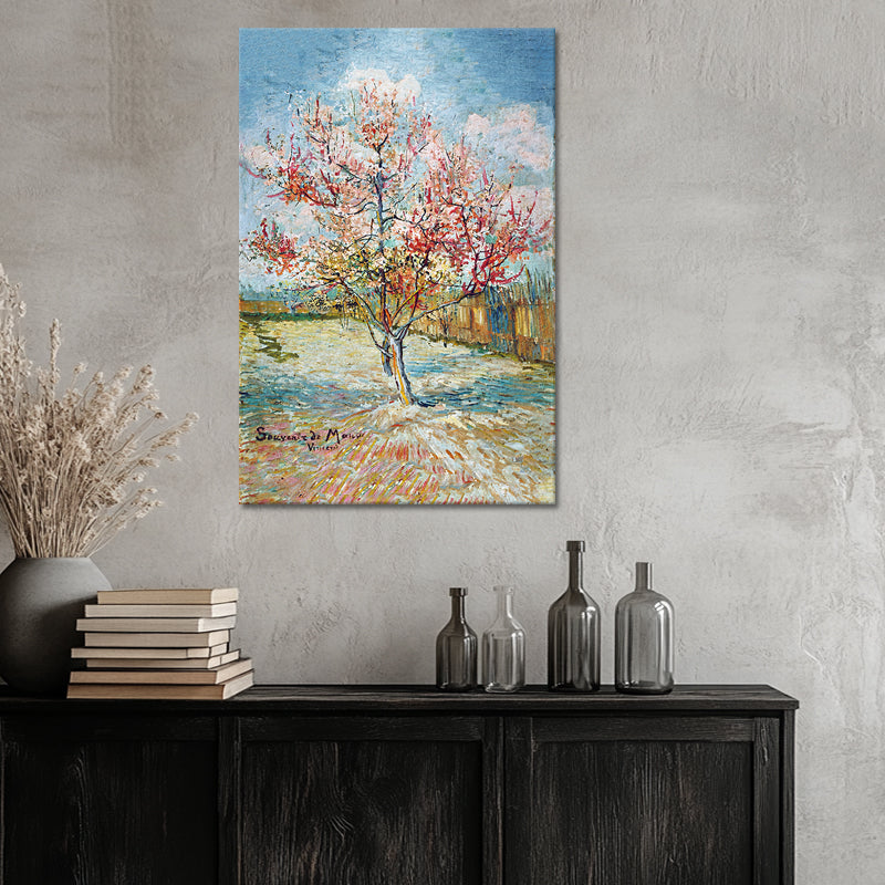 Der rosa Pfirsichbaum – Van Gogh