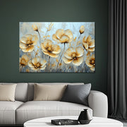 Goldene Klatschmohn-Gemälde