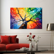 Gemälde Bunter Baum II