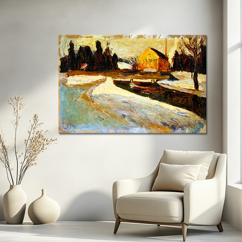 Schwabing, Wintersonne - Kandinsky