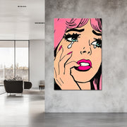 Weinende Frau II - Roy Lichtenstein