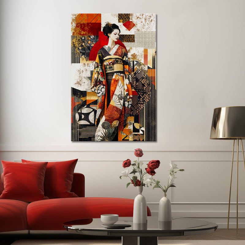 Asiatische Frau im Kimono II