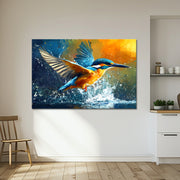 Gemälde Eisvogel II