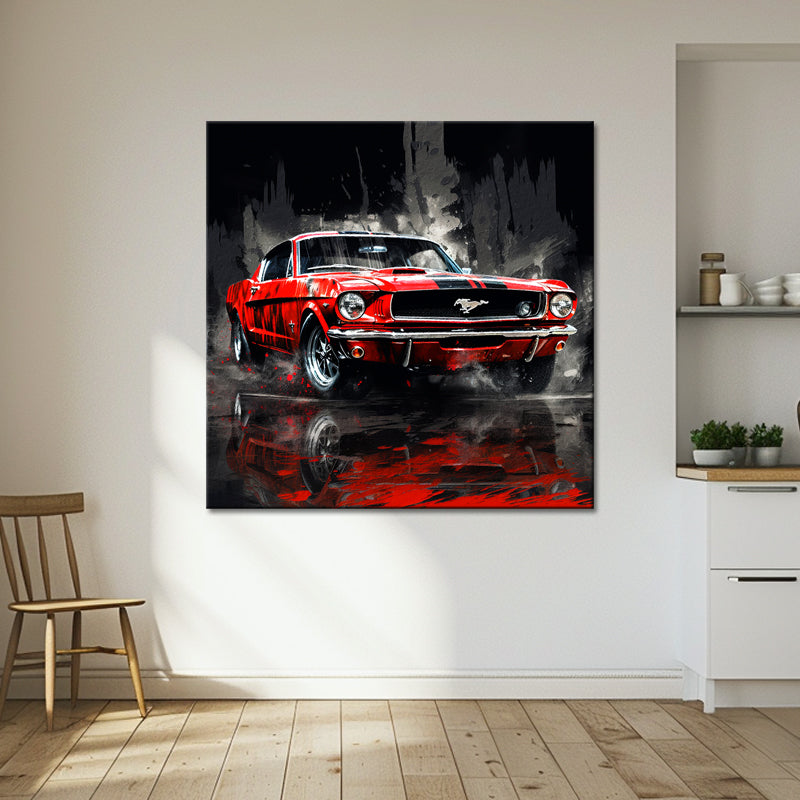 Mustang-Kunst