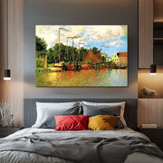 Boote bei Zaandam – Monet