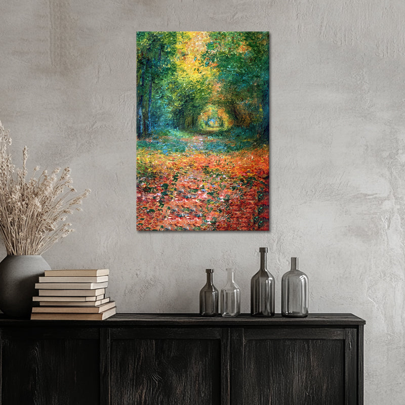 Das Unterholz im Wald von Saint-Germain - Monet
