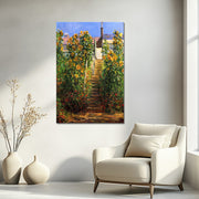 Die Stufen in Vétheuil - Monet