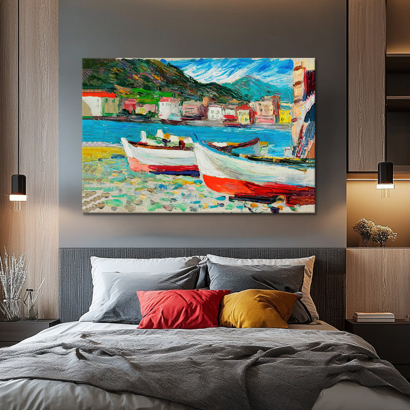 Rapallo Boote - Kandinsky
