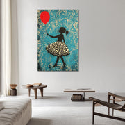Mädchen mit Ballon