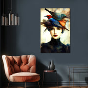 Vintage-Kunst Frau