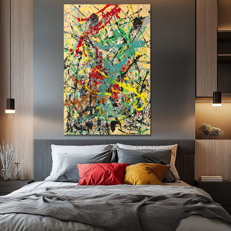 Abstrakt Nr. 4 – Jackson Pollock