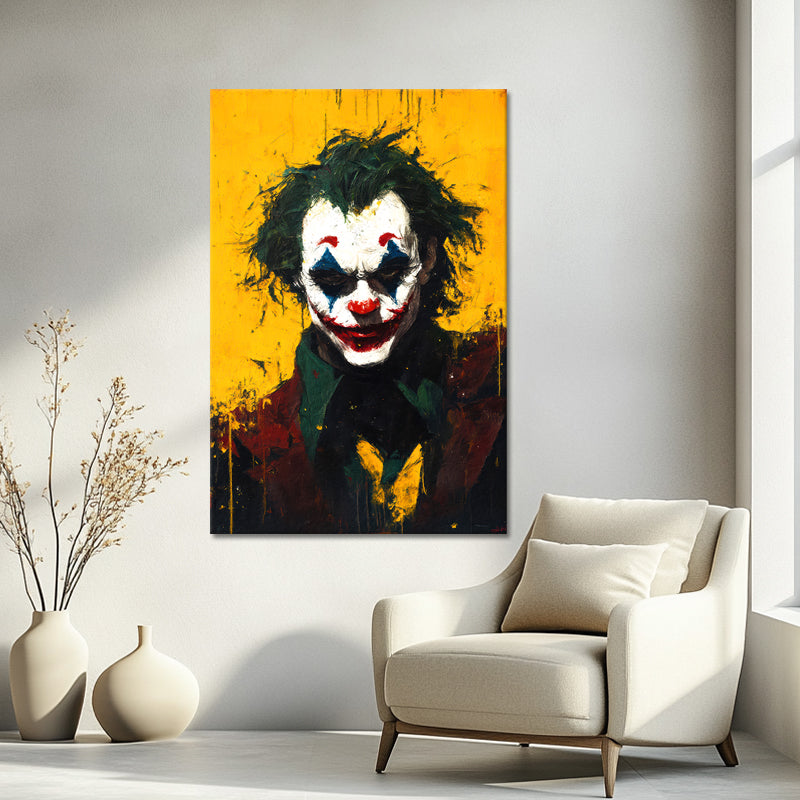 Joker-Kunstgemälde