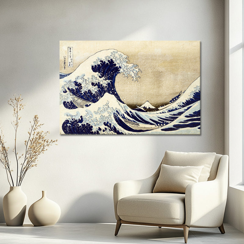 Die große Welle vor Kanagawa - Katsushika Hokusai