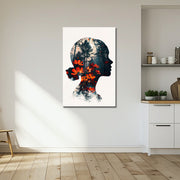 Frau in der Natur