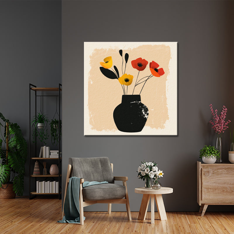 Gemäldeillustrationen Vase