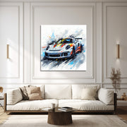 Porsche 911 Gemälde