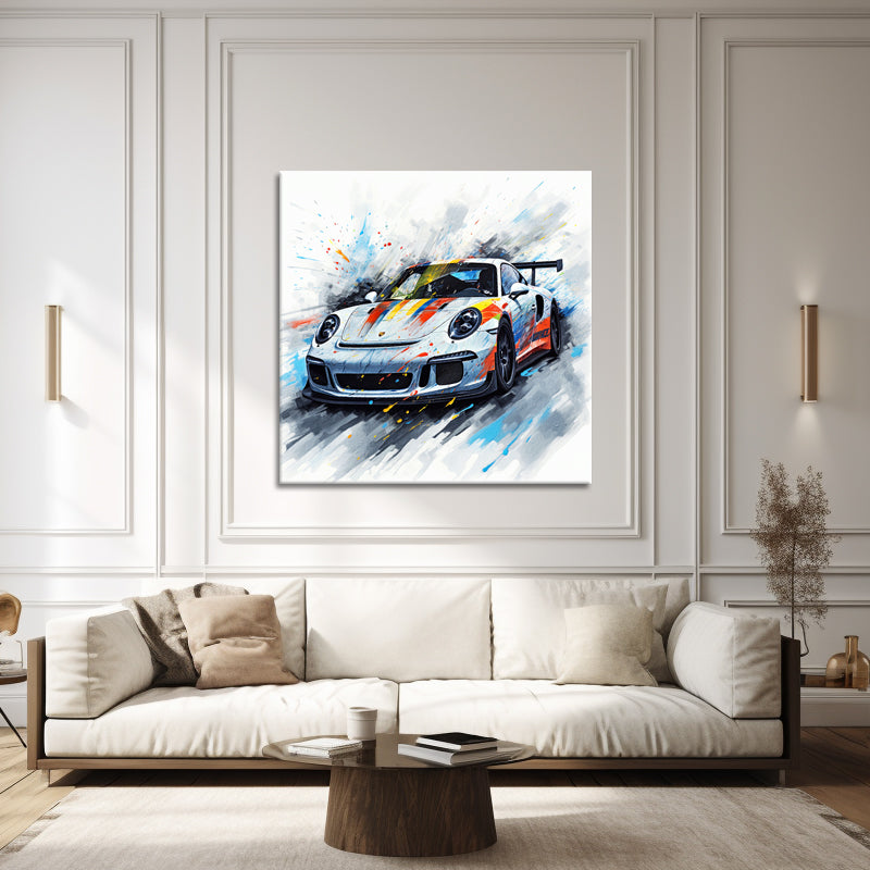 Porsche 911 Gemälde