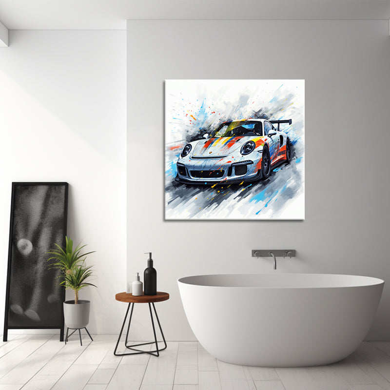 Porsche 911 Gemälde