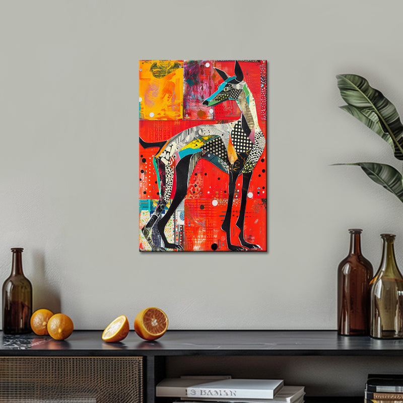 Hund Kubismus Kunst