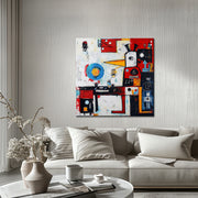 abstrakt-figurative Kunst
