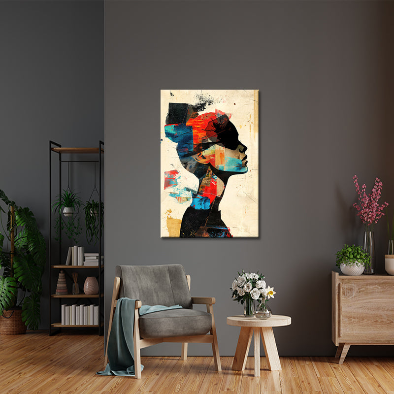 Frau in Abstrakt II