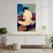 Sitzender Akt mit Kissen – Henri Matisse