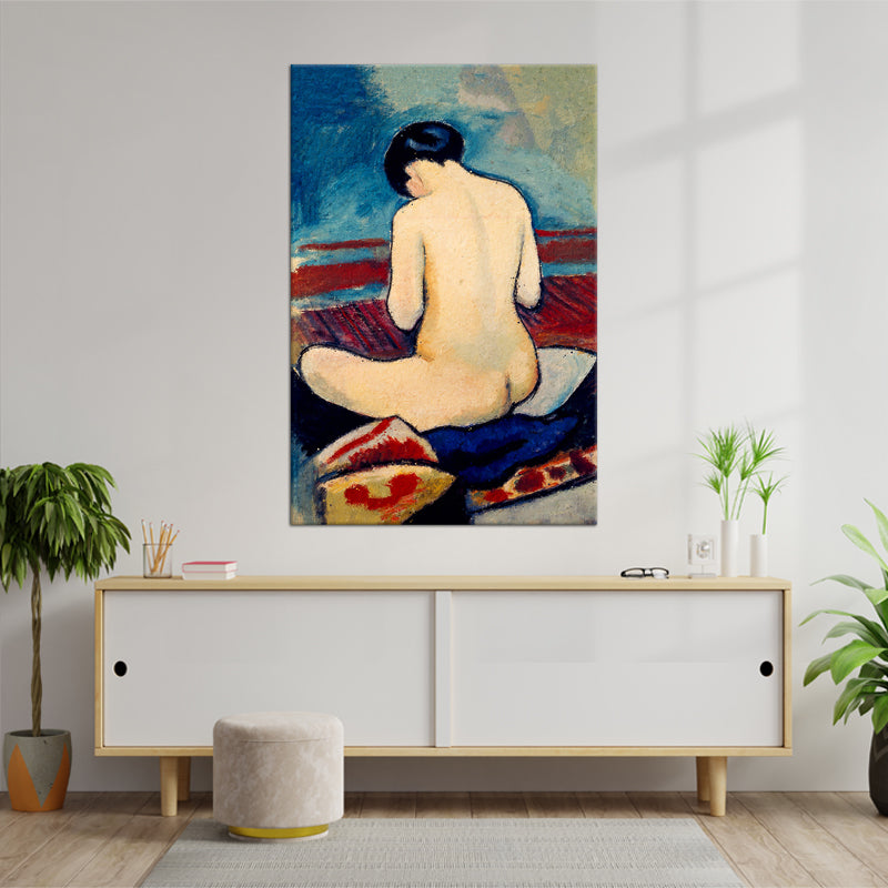 Sitzender Akt mit Kissen – Henri Matisse