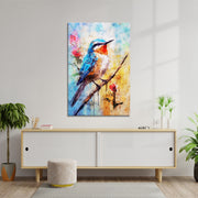 Bunter Vogel