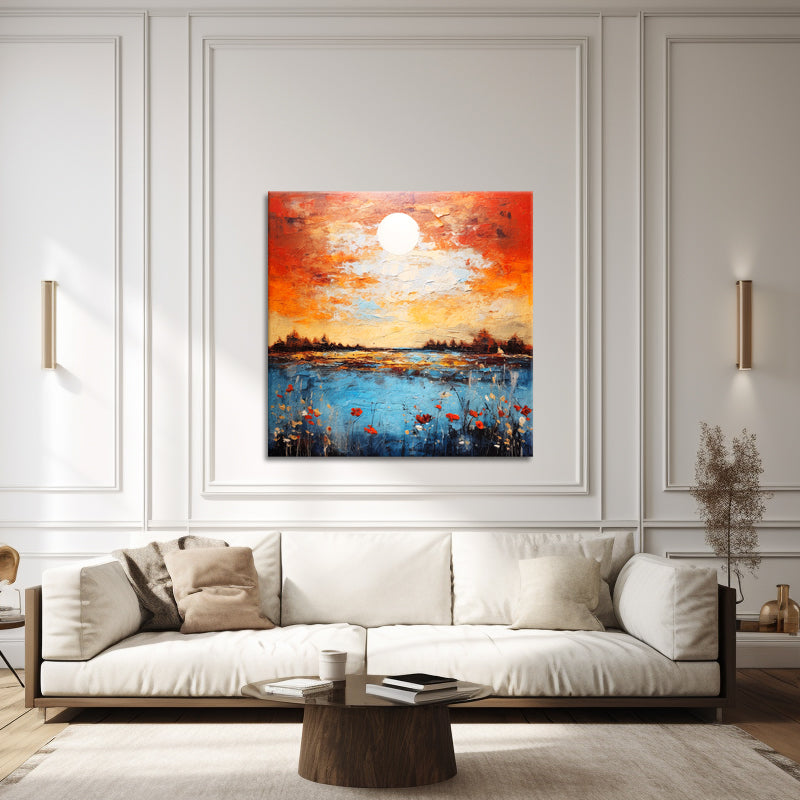 Abstrakte Landschaft