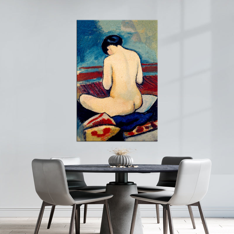 Sitzender Akt mit Kissen – Henri Matisse