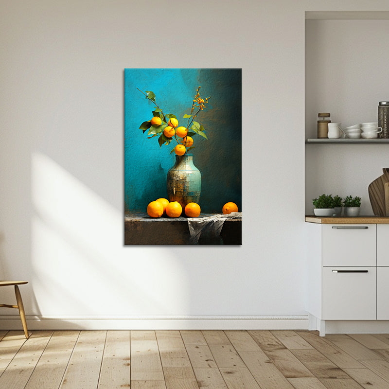 Stilleben mit Orange