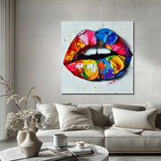 Gemälde Lippen