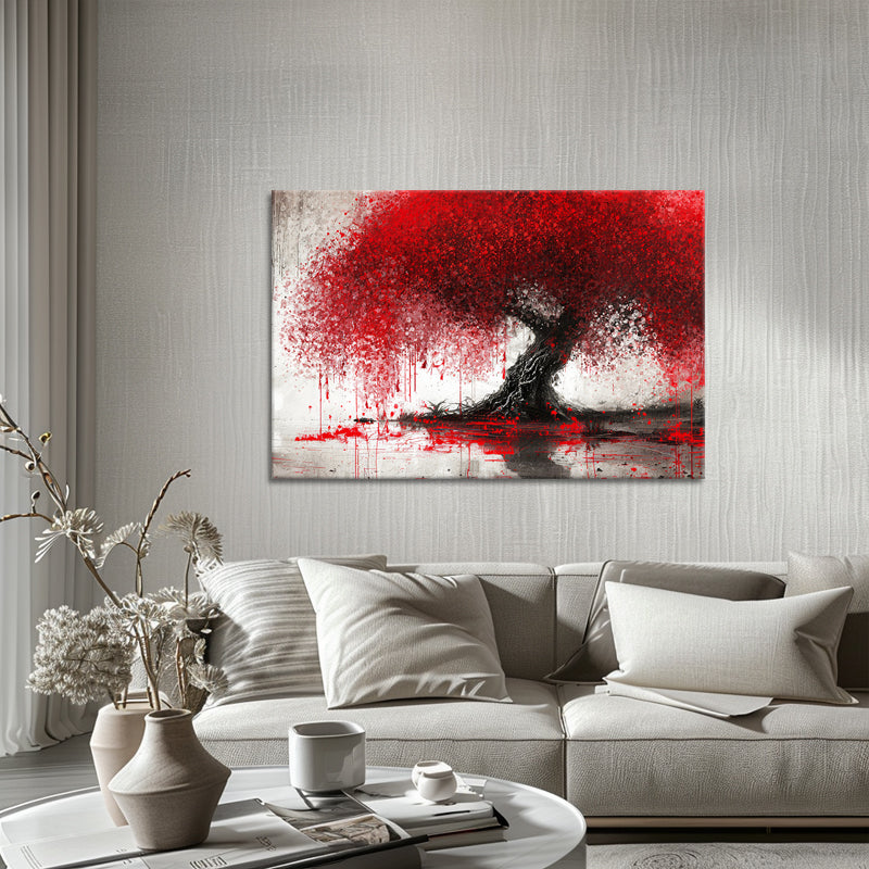 Roter Baum
