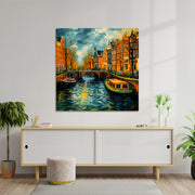 Amsterdam im Van-Gogh-Stil