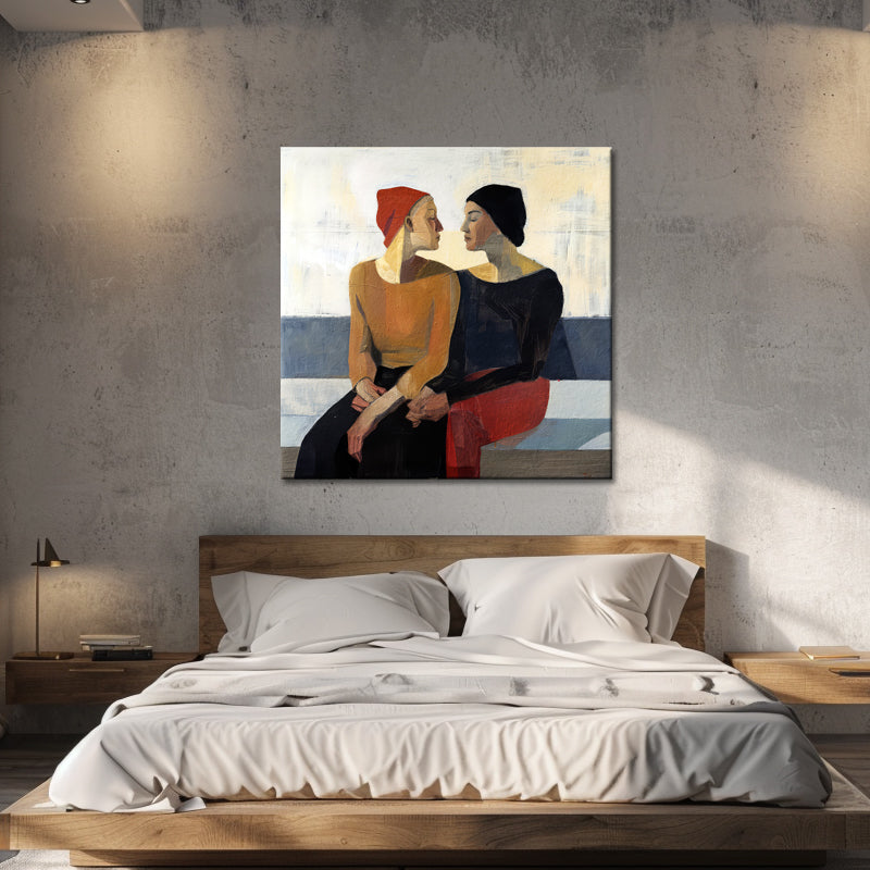 Kunstgemälde Liebe