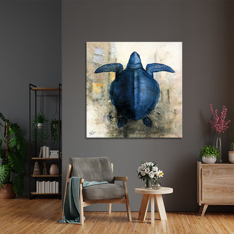 Schildkröten in Abstrakt