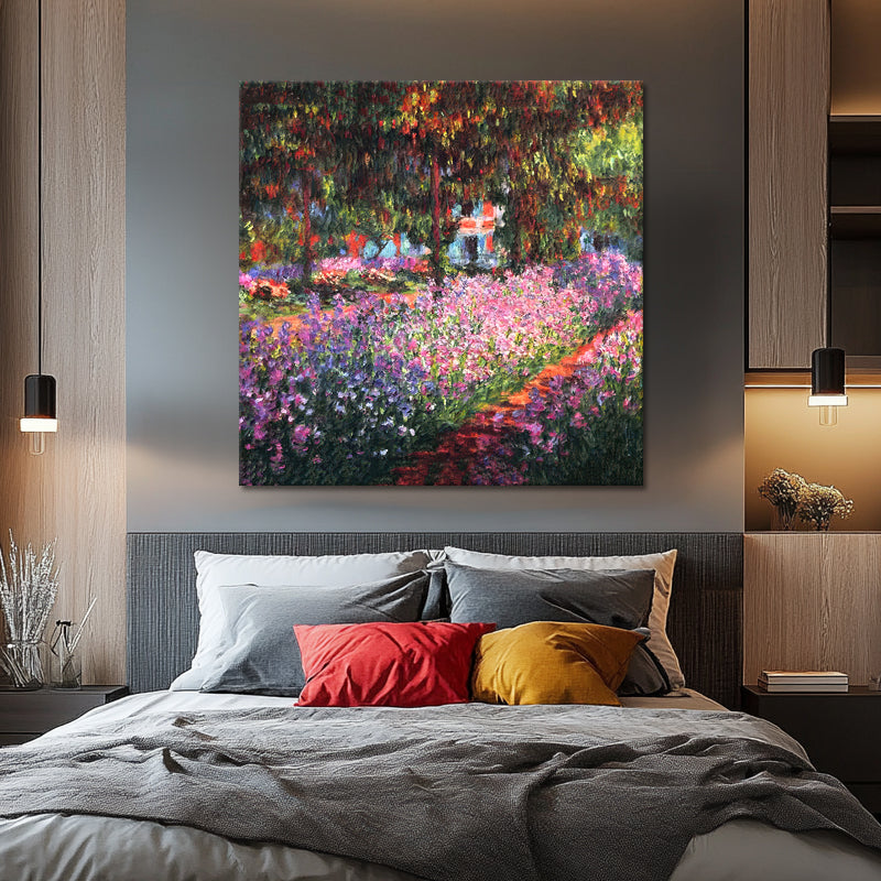 Schwertlilien in Monets Garten – Monet