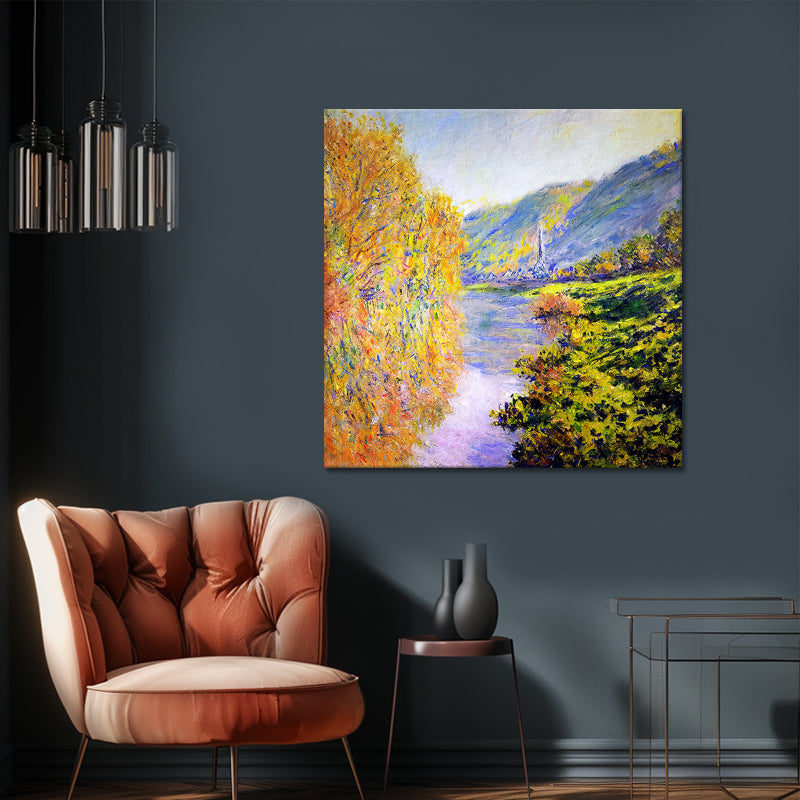 Seine-Ufer bei Jeufosse – Monet