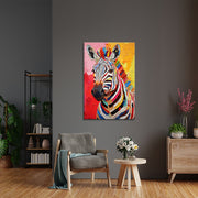 Buntes Zebra